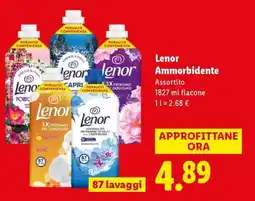 Lidl LENOR AMMORBIDENTE offerta