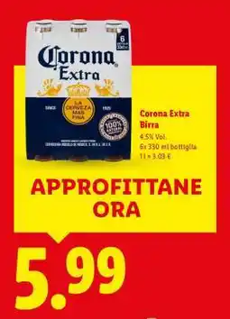 Lidl Corona Extra Birra offerta