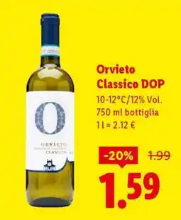Lidl Orvieto Classico DOP offerta
