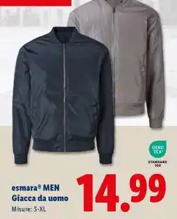 Lidl esmar MEN Giacca da uomo offerta