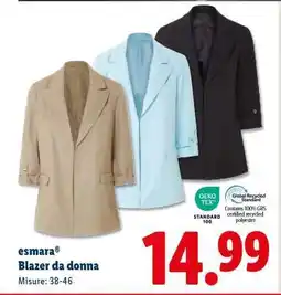 Lidl esmara Blazer da donna offerta
