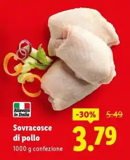 Lidl Sovracosce di pollo offerta