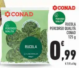 Conad Rucola Percorso Qualità Conad offerta