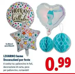 Lidl LIVARNO home Decorazioni per feste offerta