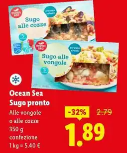 Lidl Ocean Sea Sugo pronto offerta