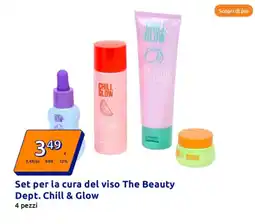 Action Set per la cura del viso The Beauty Dept..Chill & Glow offerta