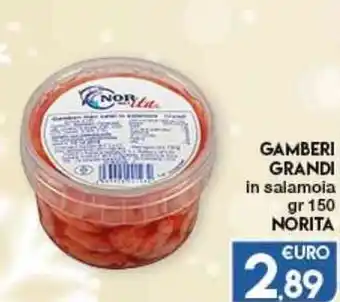 Norita Gamberi Grandi in Salamoia 150 gr