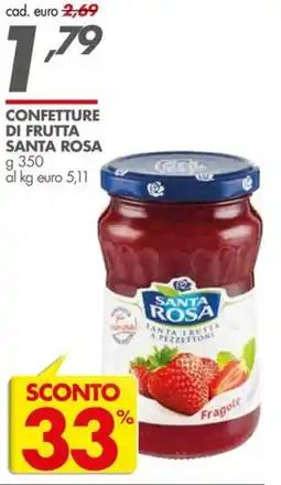 Italmark Confetture di frutta SANTA ROSA offerta