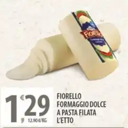 Sisa Fiorello formaggio dolce a pasta filata offerta