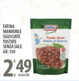 Sisa Fatina mandorle sgusciate tostate senza sale offerta