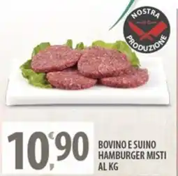 Sisa Bovino e suino hamburger misti offerta