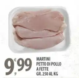 Sisa Martini petto di pollo a fette offerta
