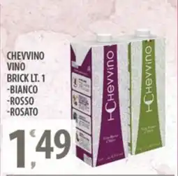 Sisa Chevvino vino brick offerta