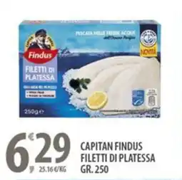 Sisa Capitan findus filetti di platessa offerta