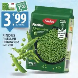 Sisa Findus pisellini primavera offerta