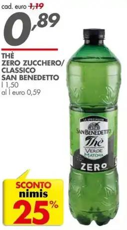 Italmark The zero zucchero/ classico SAN BENEDETTO offerta