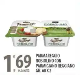 Sisa Parmareggio robiolino con parmigiano reggiano offerta