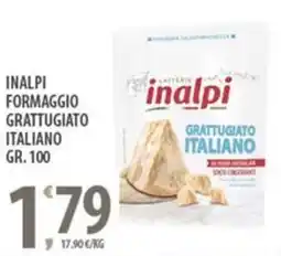 Sisa Inalpi formaggio grattugiato italiano offerta
