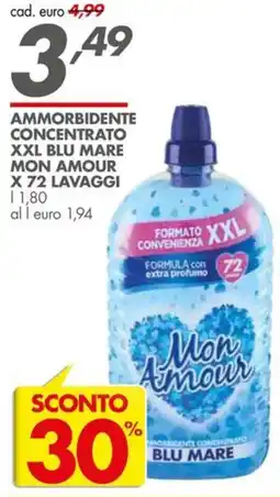 Italmark Ammorbidente concentrato xxl blu mare MON AMOUR offerta