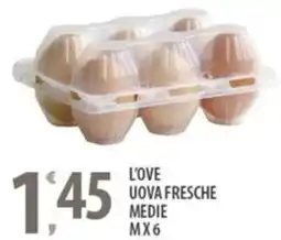 Sisa L'ove uova fresche medie offerta