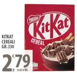Sisa Kitkat cereali offerta