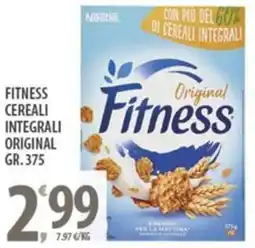 Sisa Fitness cereali integrali original offerta