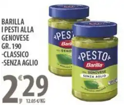 Sisa Barilla i pesti alla genovese offerta