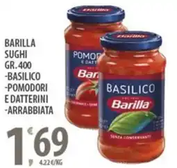Sisa Barilla sughi offerta