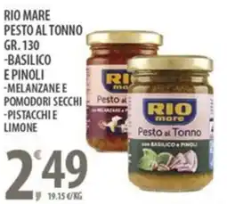 Sisa Rio mare pesto al tonno offerta