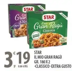 Sisa Star il mio gran ragù offerta
