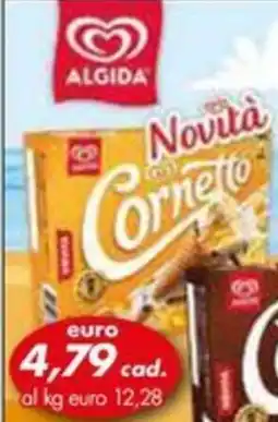 Italmark ALGIDA Novità Cornetto offerta