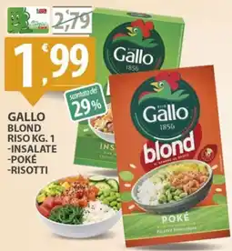 Sisa Gallo blond riso offerta