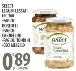 Sisa Select legumi lessati offerta