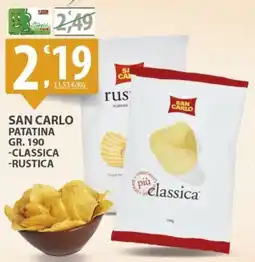 Sisa San carlo patatina offerta