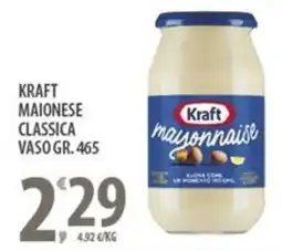 Sisa Kraft maionese classica vaso offerta