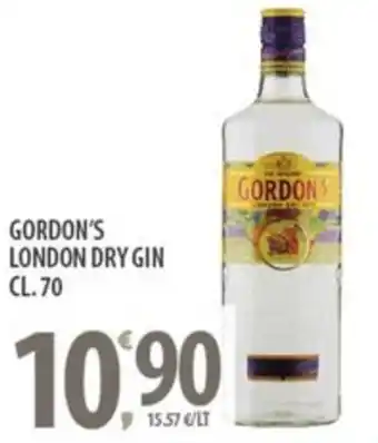 Sisa Gordon's london dry gin offerta