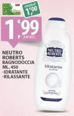 Sisa Neutro roberts bagnodoccia offerta
