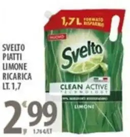 Sisa Svelto piatti limone ricarica offerta