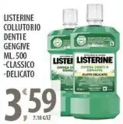 Sisa Listerine collutorio dentie gengive offerta