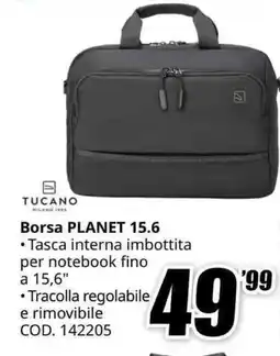MediaWorld TUCANO Borsa PLANET 15.6 offerta