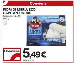Coop Fiori di Merluzzo Capitan Findus offerta