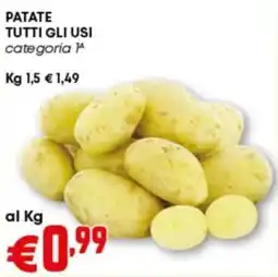 Pam Patate tutti gli usi offerta