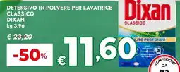 Bennet Detersivo in polvere per lavatrice classico DIXAN offerta
