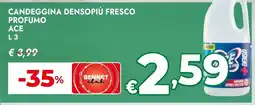 Bennet Candeggina densopiù fresco profumo ACE offerta