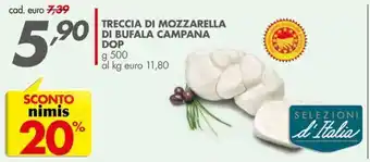 Italmark Treccia di mozzarella di bufala campana dop offerta