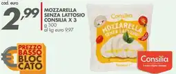 Italmark Mozzarella senza lattosio CONSILIA offerta