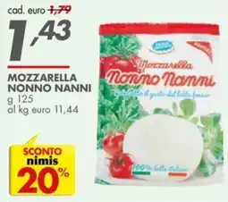 Italmark Mozzarella NONNO NANNI offerta