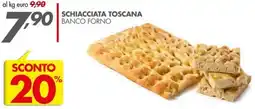 Italmark Schiacciata toscana banco forno offerta