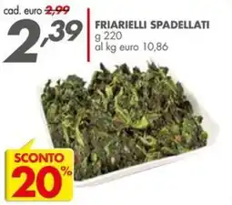 Italmark Friarielli spadellati offerta