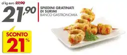 Italmark Spiedini gratinati di surimi banco gastronomia offerta